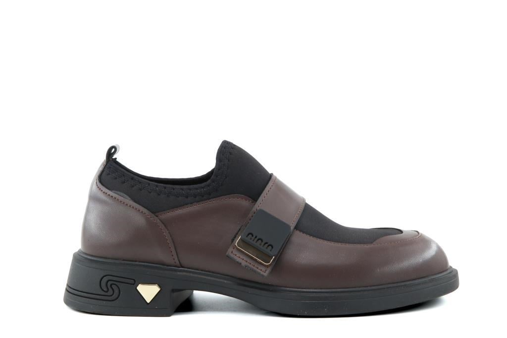 Miss Park Moda 208 k4065 Loafer Kahve Kadın Günlük Ayakkabı