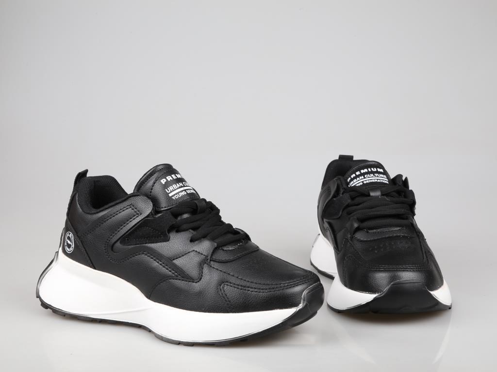 MP 242-1833 Siyah-Beyaz Unisex Sneakers