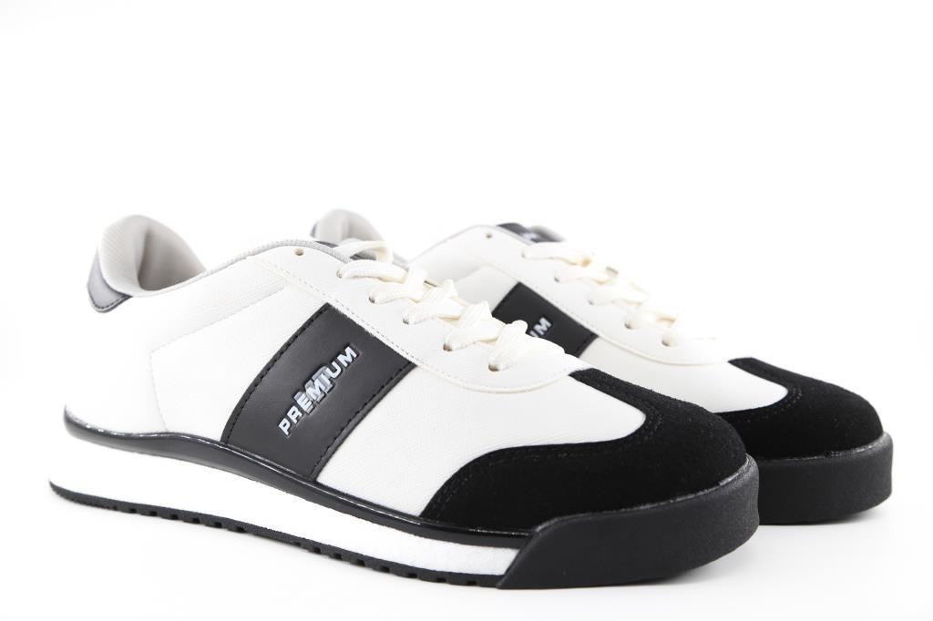 MP 252-6103 Beyaz-Siyah Erkek Sneakers