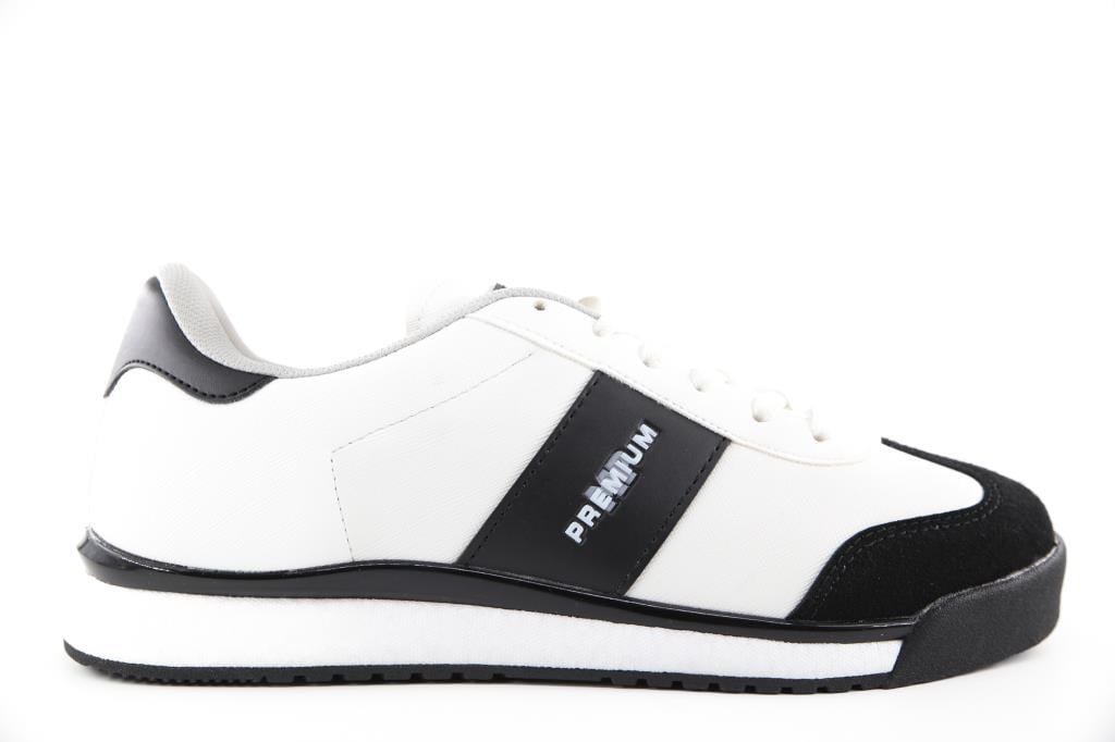 MP 252-6103 Beyaz-Siyah Erkek Sneakers