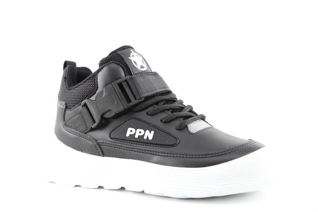 Pepino 2036 Siyah-Beyaz Çocuk Sneakers