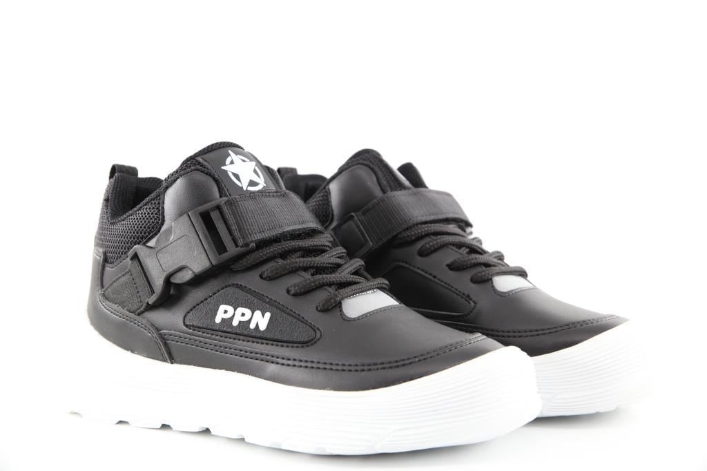 Pepino 2036 Siyah-Beyaz Çocuk Sneakers