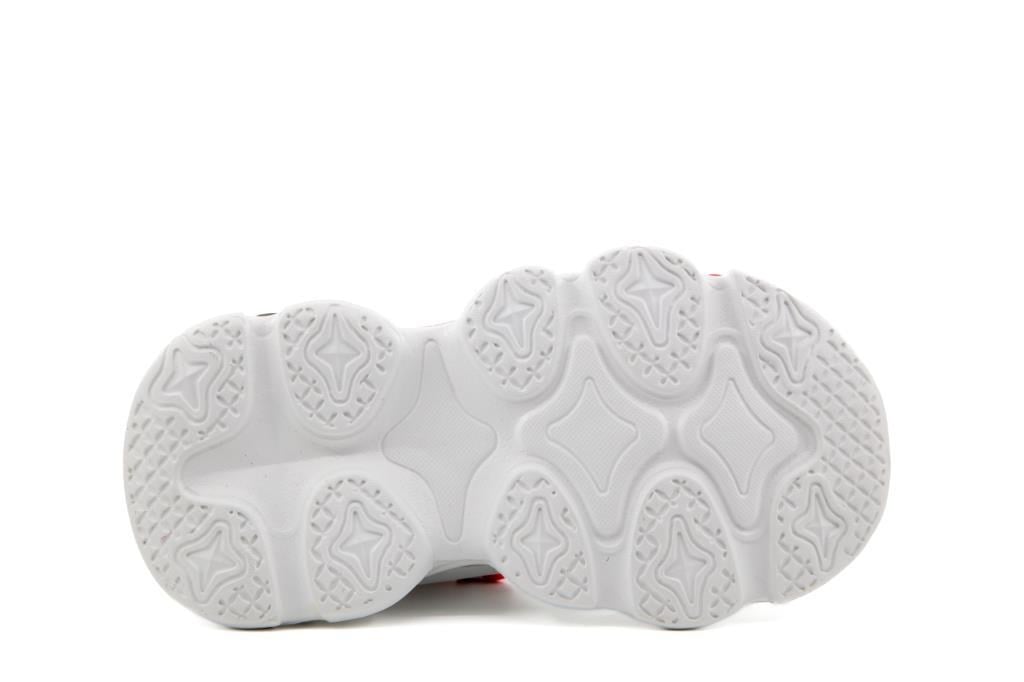 Pepino 2206 Beyaz-Kırmızı Çocuk Sneakers