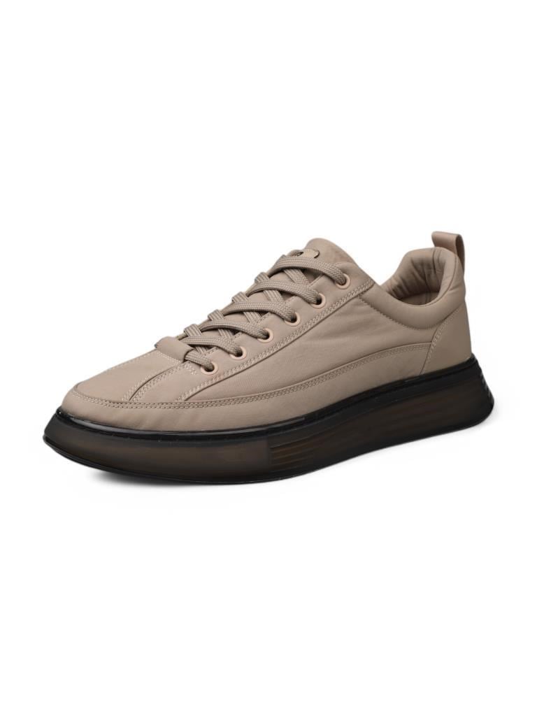 Pierre Cardin 023003 Hakiki Deri Bej Erkek Günlük Ayakkabı