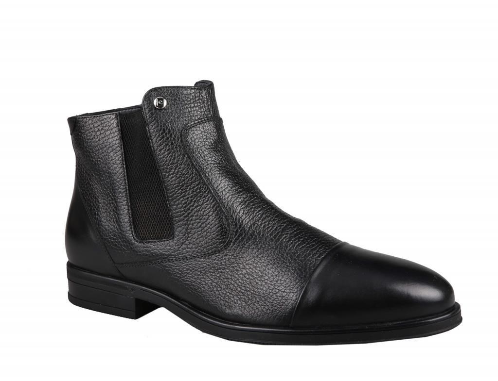 Pierre Cardin 11925251 Hakiki Deri Siyah Erkek Bot