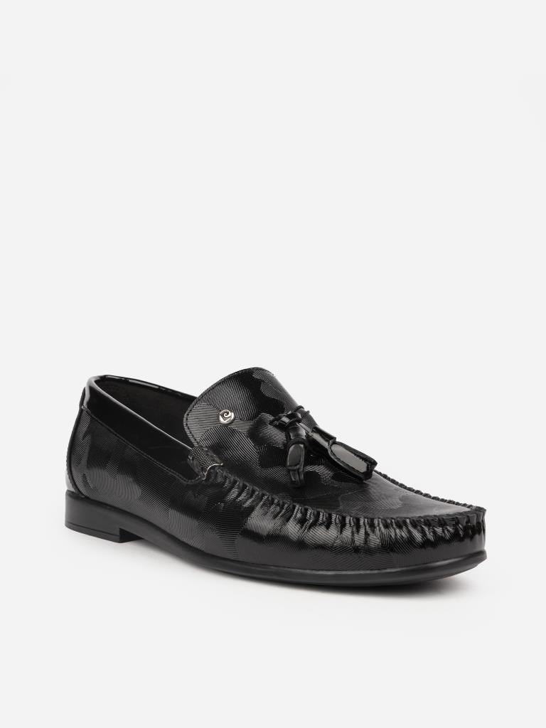 Pierre Cardin 25108 Hakiki Deri Siyah Rugan Erkek Günlük Ayakkabı
