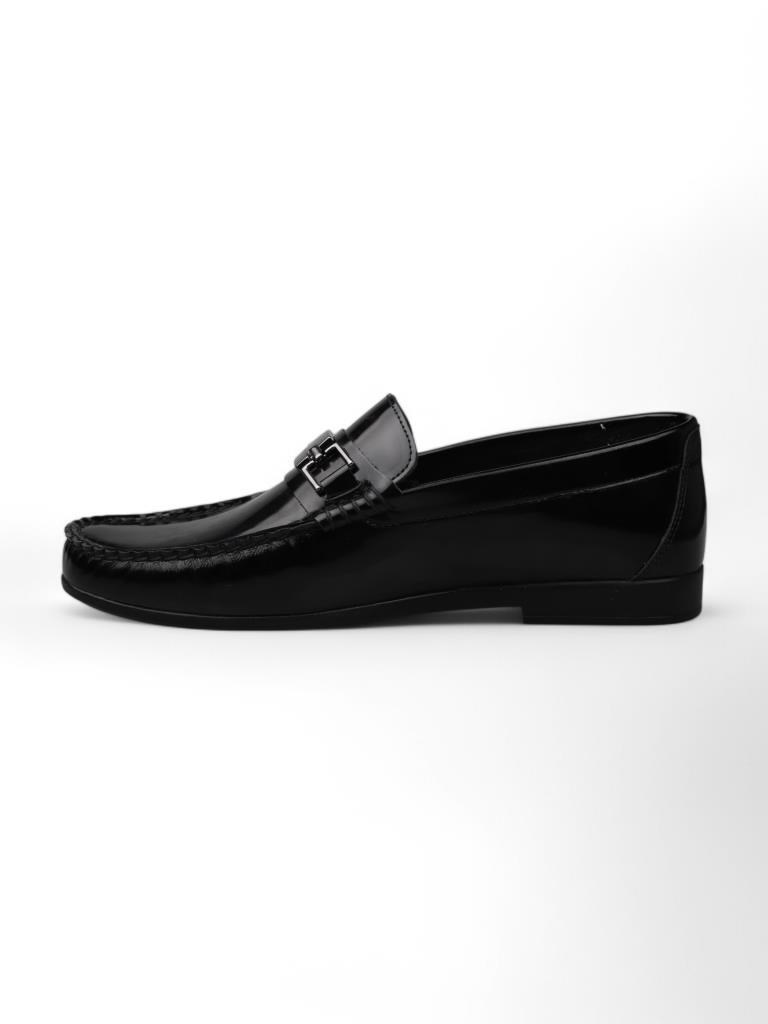 Pierre Cardin 25109 Hakiki Deri Siyah Rugan Erkek Günlük Ayakkabı