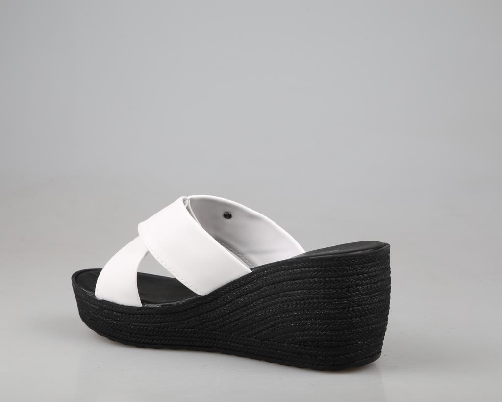 Pierre Cardin Pc-3513 Ortopedik Beyaz Kadın Terlik