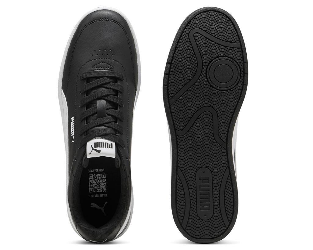 Puma Court Classic Clean 402223 01 Siyah-Beyaz Erkek Sneakers