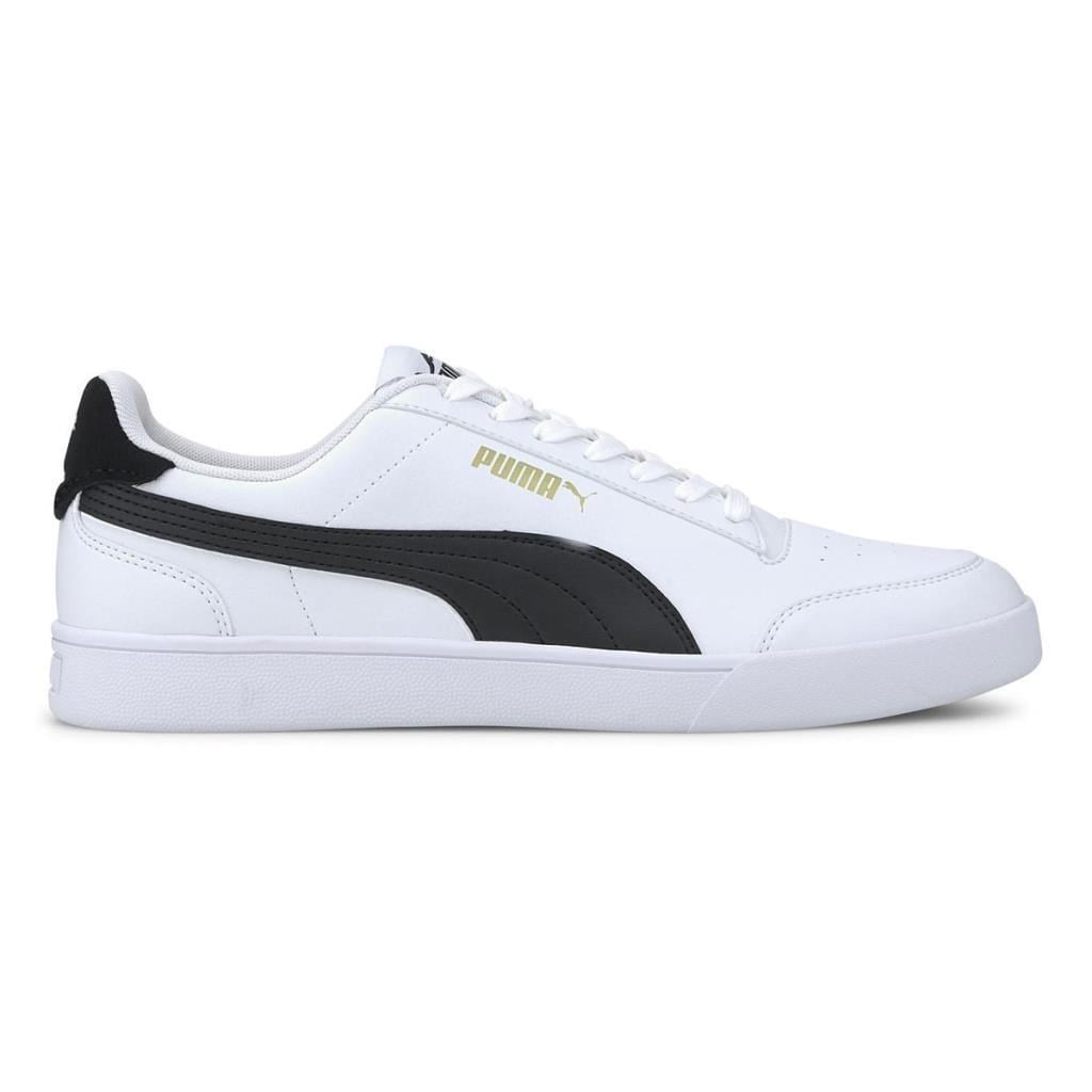 Puma Shuffle 309668 03 Beyaz-Siyah Unisex Sneakers