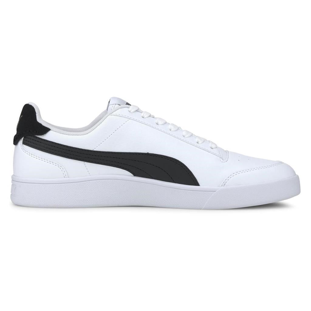 Puma Shuffle 309668 03 Beyaz-Siyah Unisex Sneakers