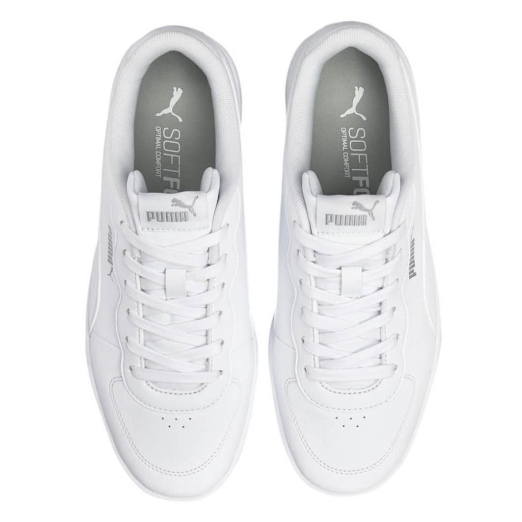 Puma Skye Clean 380147 02 Beyaz Gri Unisex Sneakers