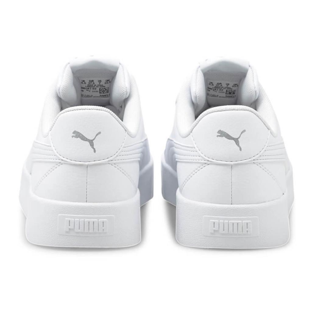 Puma Skye Clean 380147 02 Beyaz Gri Unisex Sneakers