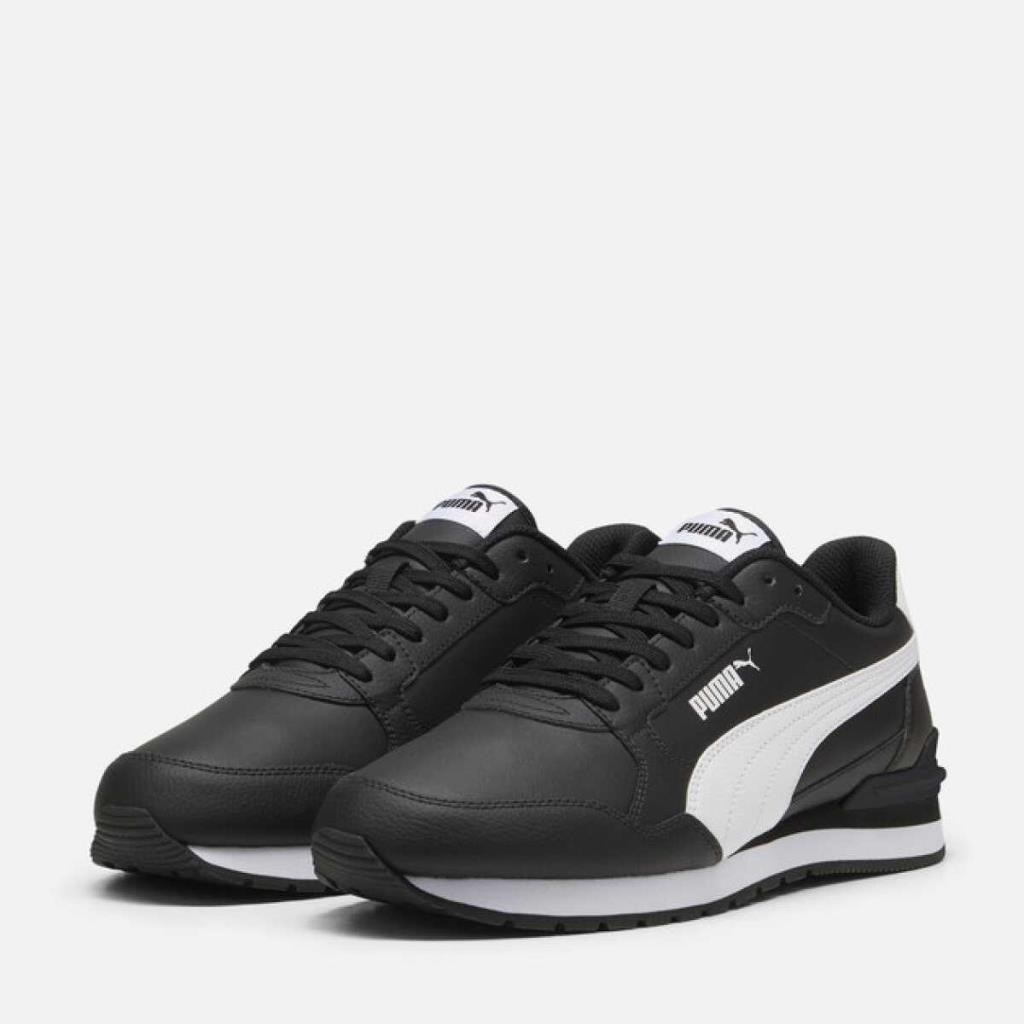 Puma Sr Runner v4 L 399068 01 Siyah-Beyaz Unisex Sneakers