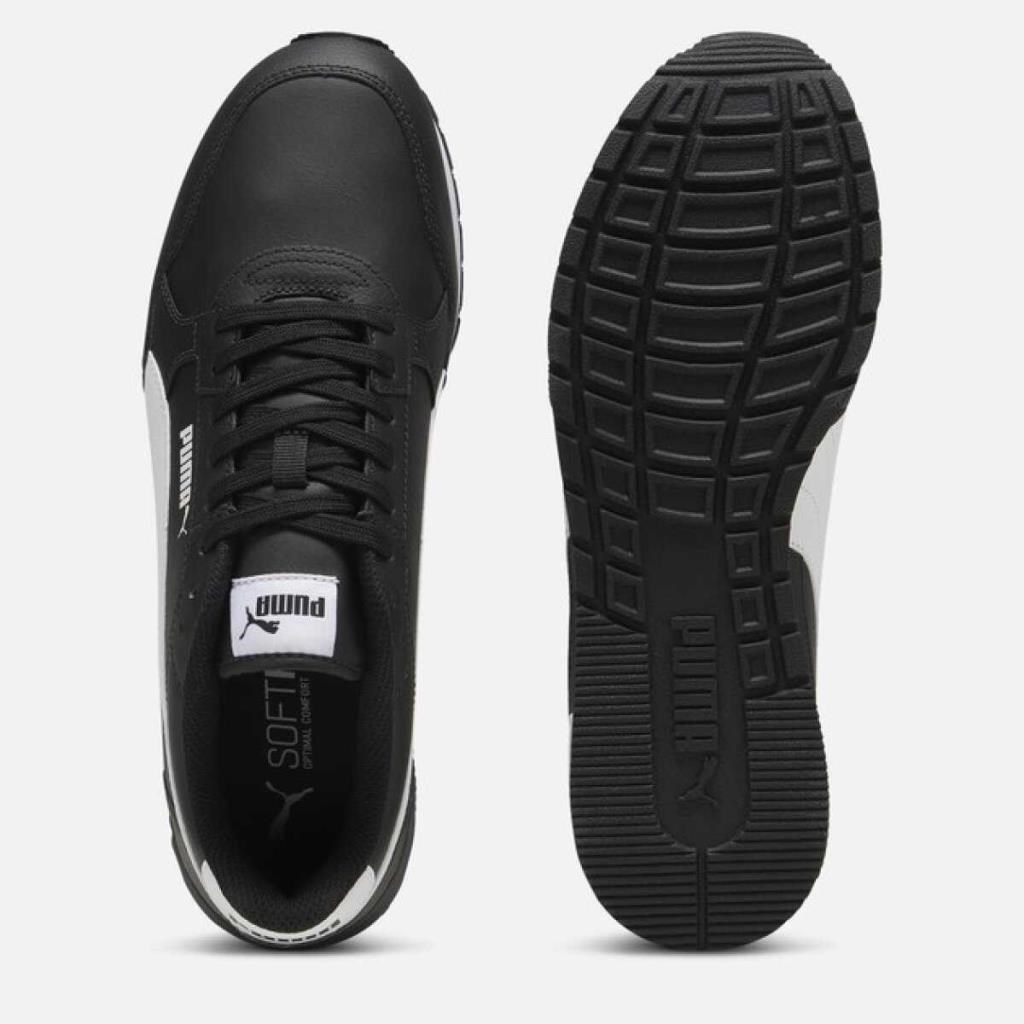 Puma Sr Runner v4 L 399068 01 Siyah-Beyaz Unisex Sneakers