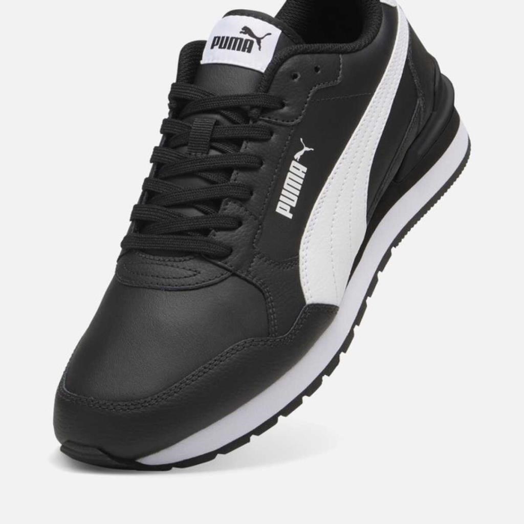 Puma Sr Runner v4 L 399068 01 Siyah-Beyaz Unisex Sneakers