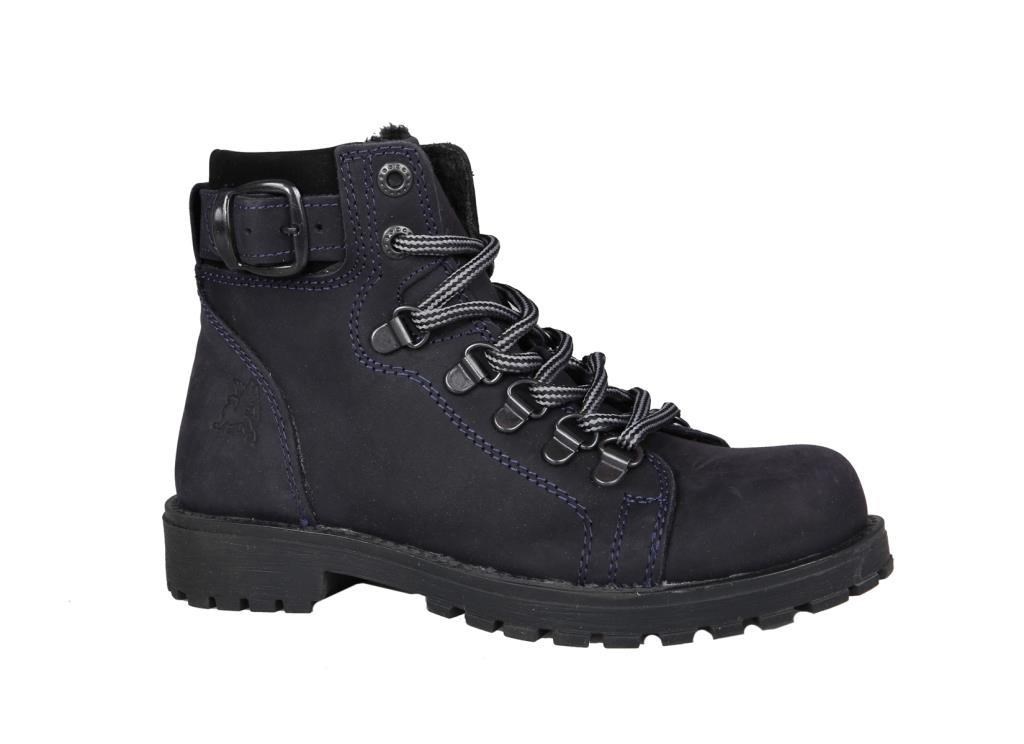 RAKER 8028 Saf Deri (26-30 Arası) Laci Nubuk Çocuk Bot