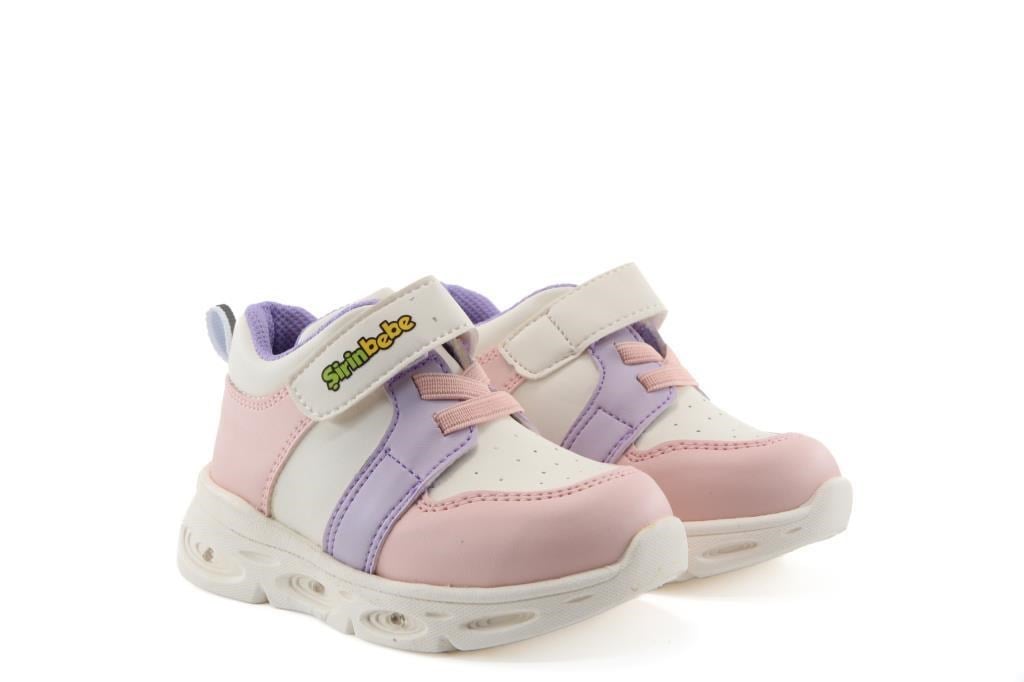 Şirin Bebe 251-6 Pudra Çocuk Sneakers