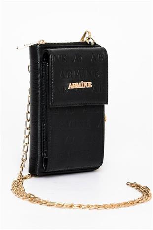 Armine 265 Cüzdan  Siyah Lazer Kadın Cüzdan