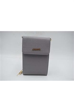 Armine 266  Gri Lazer Kadın Çanta