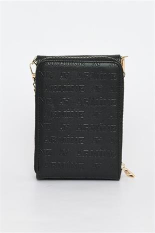 Armine 266  Siyah Lazer Kadın Çanta