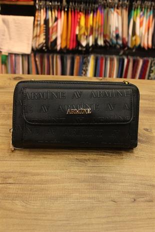 Armine 268  Siyah Lazer Kadın Çanta