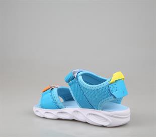 Bücür Ortopedi 100 Işıklı Turkuaz Çocuk Sandalet