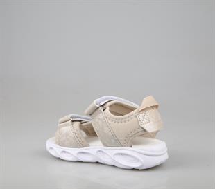 Bücür Ortopedi 100h Işıklı Bej Çocuk Sandalet