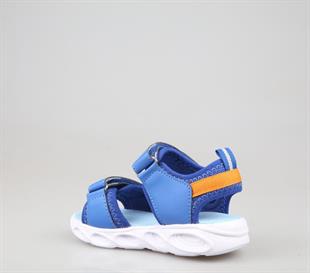 Bücür Ortopedi 102 Işıklı Saks Mavi Çocuk Sandalet