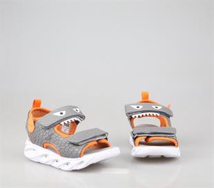 Bücür Ortopedi 105 Işıklı Füme Çocuk Sandalet