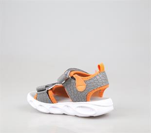 Bücür Ortopedi 105 Işıklı Füme Çocuk Sandalet