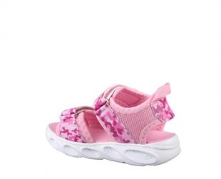 Bücür Ortopedi 120 Işıklı Pembe Çocuk Sandalet