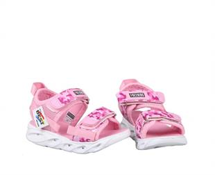 Bücür Ortopedi 120 Işıklı Pembe Çocuk Sandalet