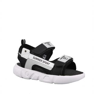 Bücür Ortopedi 201 Siyah Çocuk Sandalet