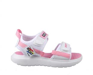 Bücür Ortopedi 300 Beyaz Pembe Çocuk Sandalet