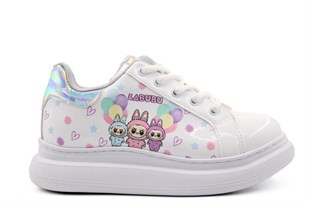 Bücür Ortopedi 850 labubu Beyaz Çocuk Sneakers