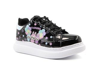 Bücür Ortopedi 850 labubu Siyah Çocuk Sneakers