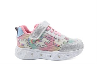 Bücür Ortopedi s2619 Gümüş Çocuk Sneakers