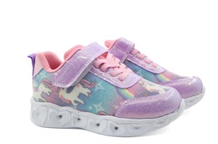 Bücür Ortopedi s2619 Lila Çocuk Sneakers