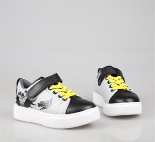 Bücür Ortopedi s500 Siyah-Gri Çocuk Sneakers