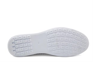 CASTLE BLACK 42291 Hakiki Deri Beyaz Kadın Günlük Anne Ayakkabısı