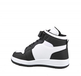 Cool Haykat Boğazlı Siyah-Beyaz Çocuk Sneakers