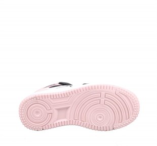 Cool Haykat Boğazlı Siyah Pembe Çocuk Sneakers