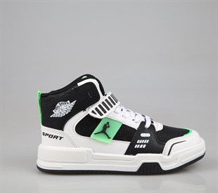 Cool King Siyah Yeşil Çocuk Sneakers