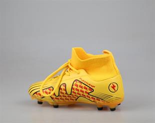 Cool Pele Çoraplı Krampon Sarı Çocuk Halı Saha Ayakkabısı