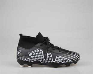 Cool Pele Çoraplı Krampon Siyah Çocuk Halı Saha Ayakkabısı