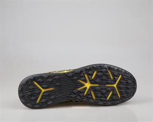 Cool Pele Çoraplı Siyah Sarı Çocuk Halı Saha Ayakkabısı