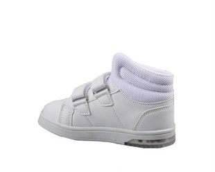Cool Pepe Boğazlı Beyaz Çocuk Sneakers