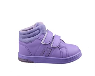 Cool Pepe Boğazlı Mor Çocuk Sneakers