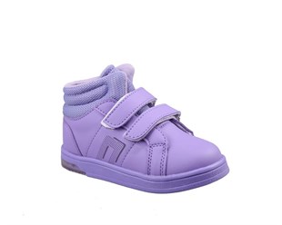 Cool Pepe Boğazlı Mor Çocuk Sneakers